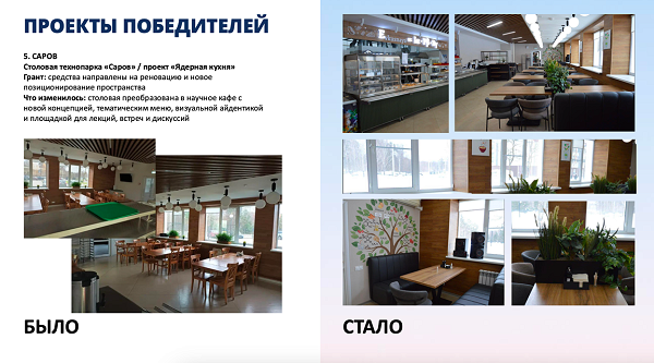 Столовая технопарка "Саров" / проект "Ядерная кухня"